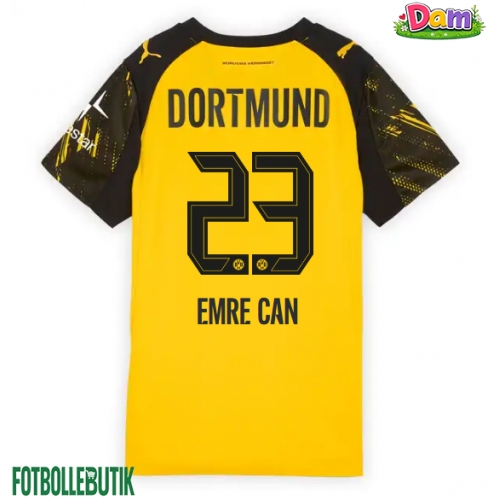 Borussia Dortmund Emre Can #23 Hemmatröja Kvinnor 2025-26 Kortärmad